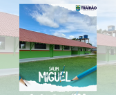 Inauguração da Escola Salim Miguel dos Anjos